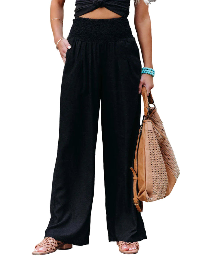 Thearya | Casual Wide-Leg Pants