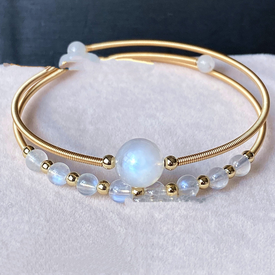 Moonstone Freshwater Pearl Bracelet