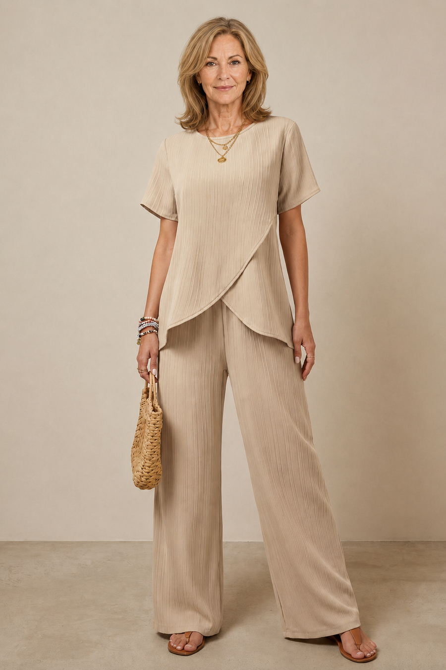 Lorrina | Elegant Soft Two-Piece