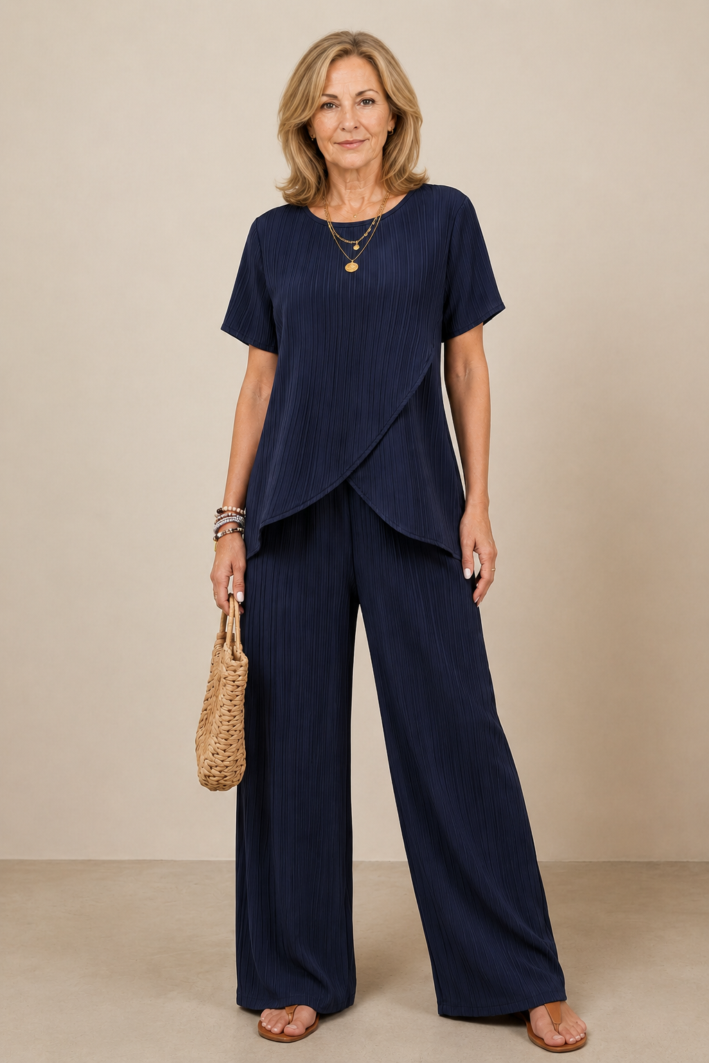 Lorrina | Elegant Soft Two-Piece