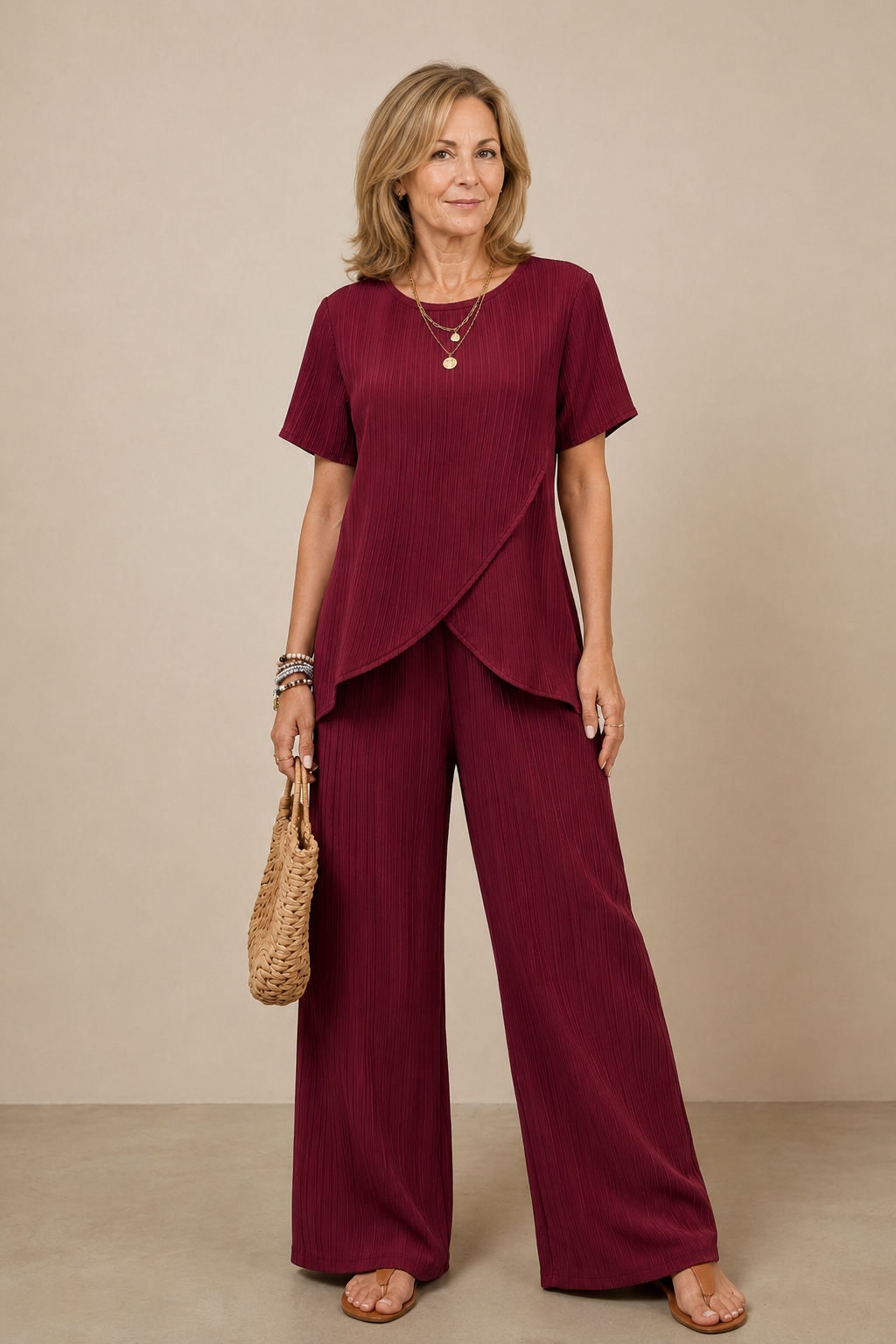Lorrina | Elegant Soft Two-Piece