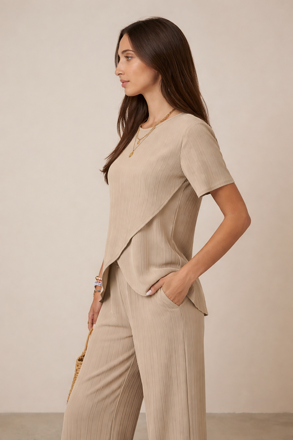 Lorrina | Elegant Soft Two-Piece