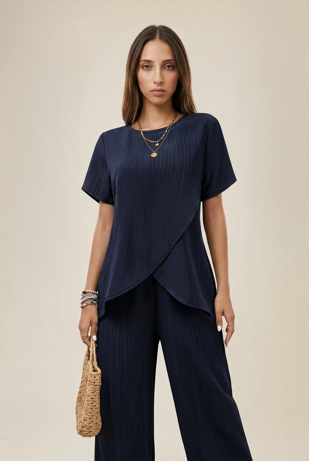 Lorrina | Elegant Soft Two-Piece