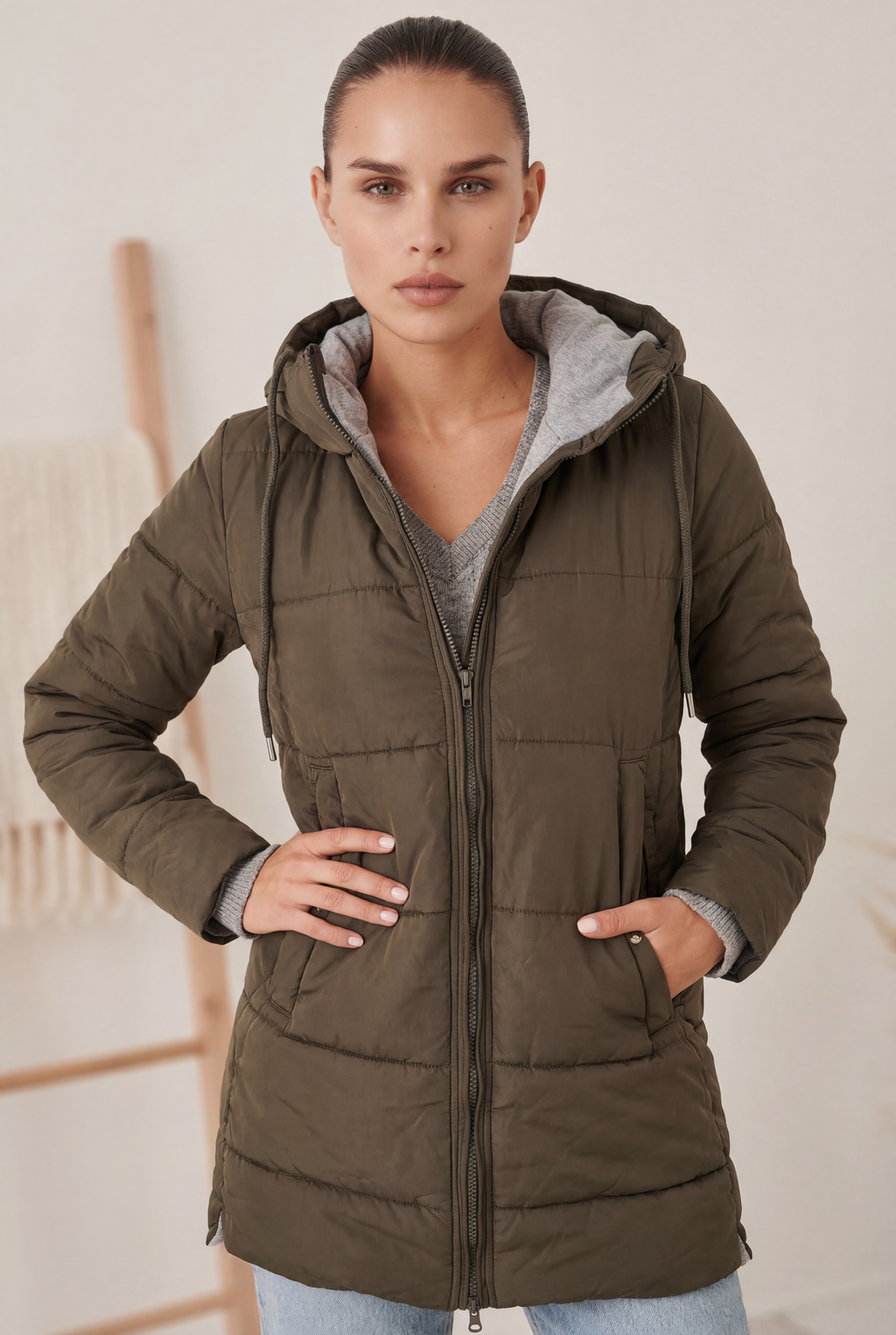YILA | Casual Hooded Puffer