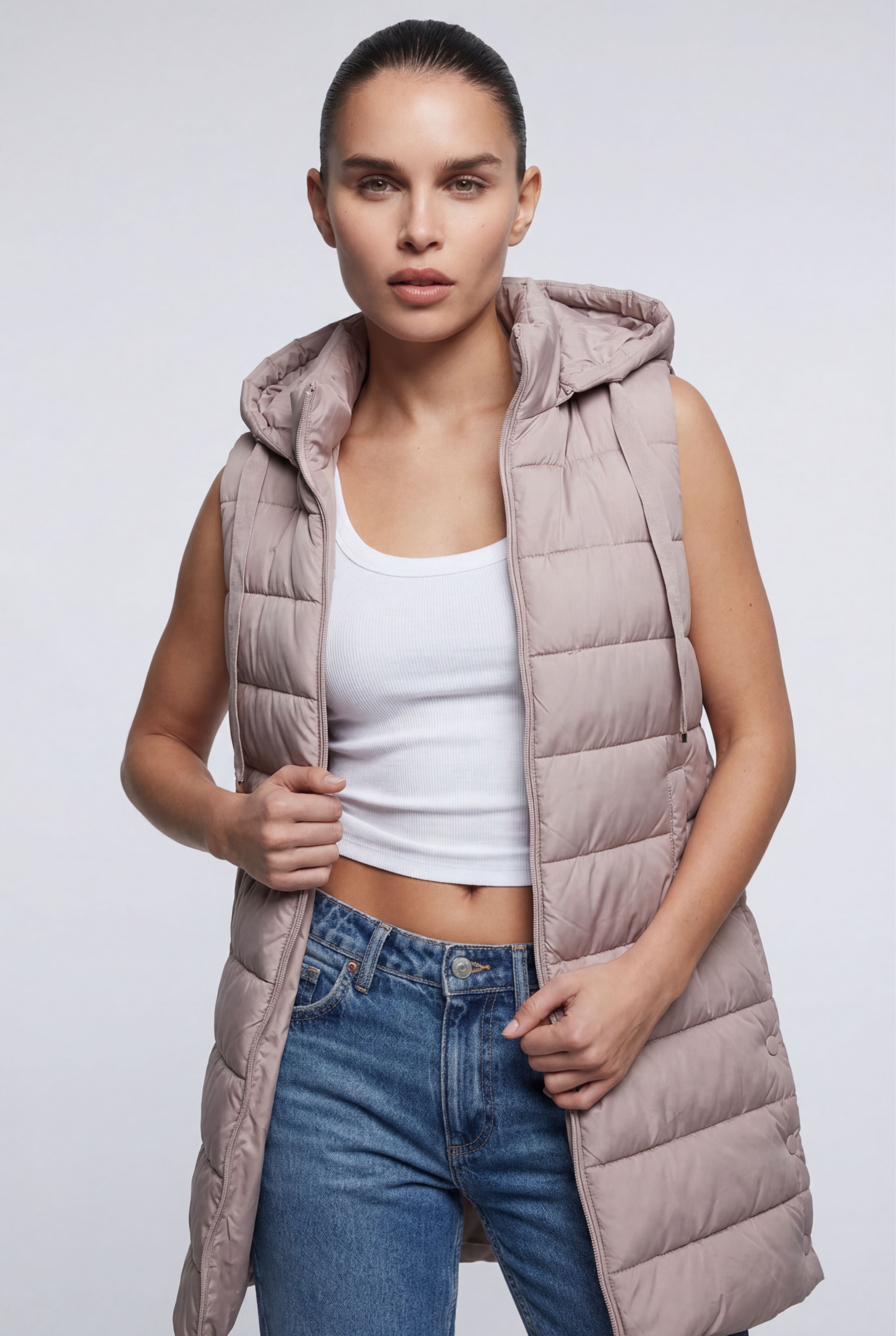 RAIN | Hood Long Puffer