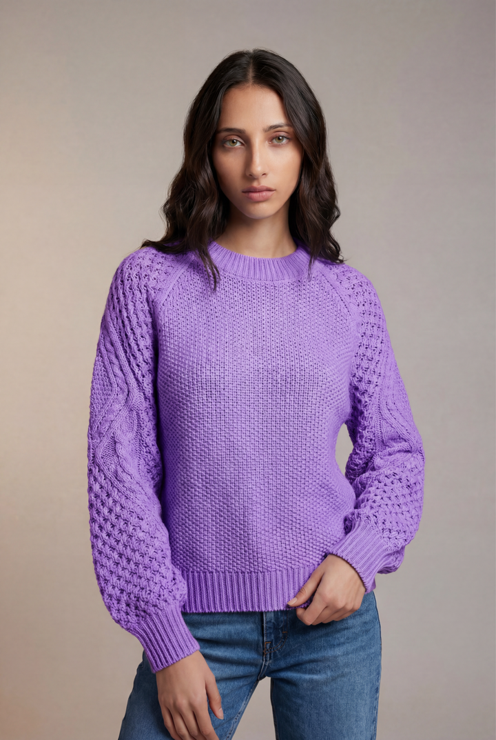 Elowen | Textured Knit Sweater