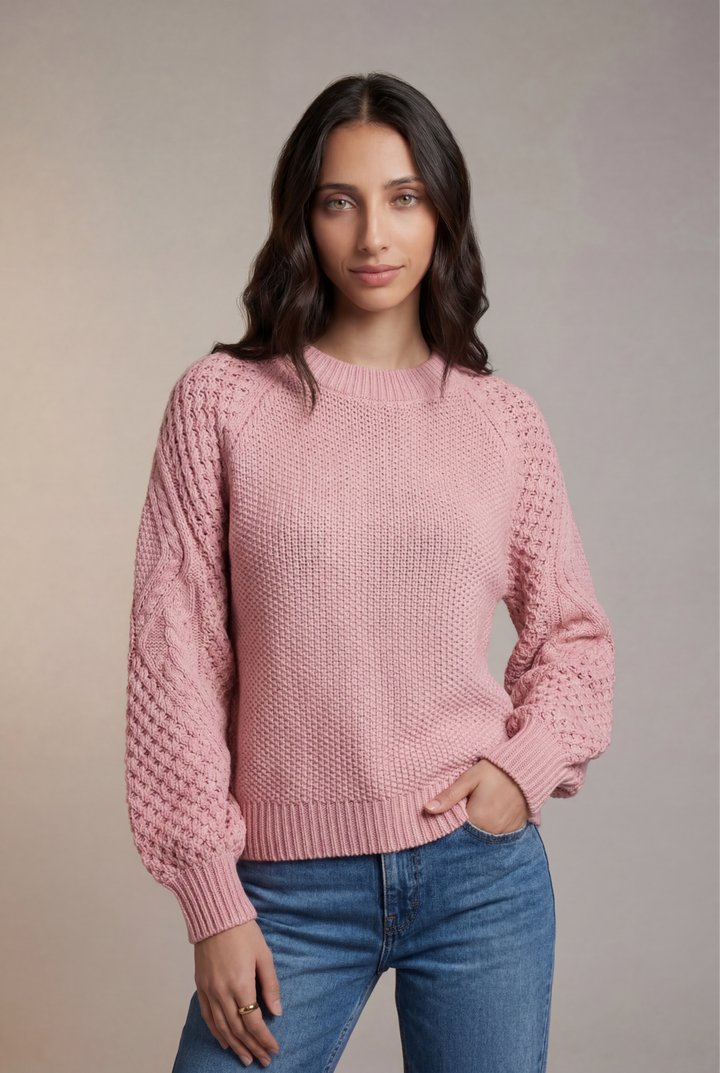 Elowen | Textured Knit Sweater