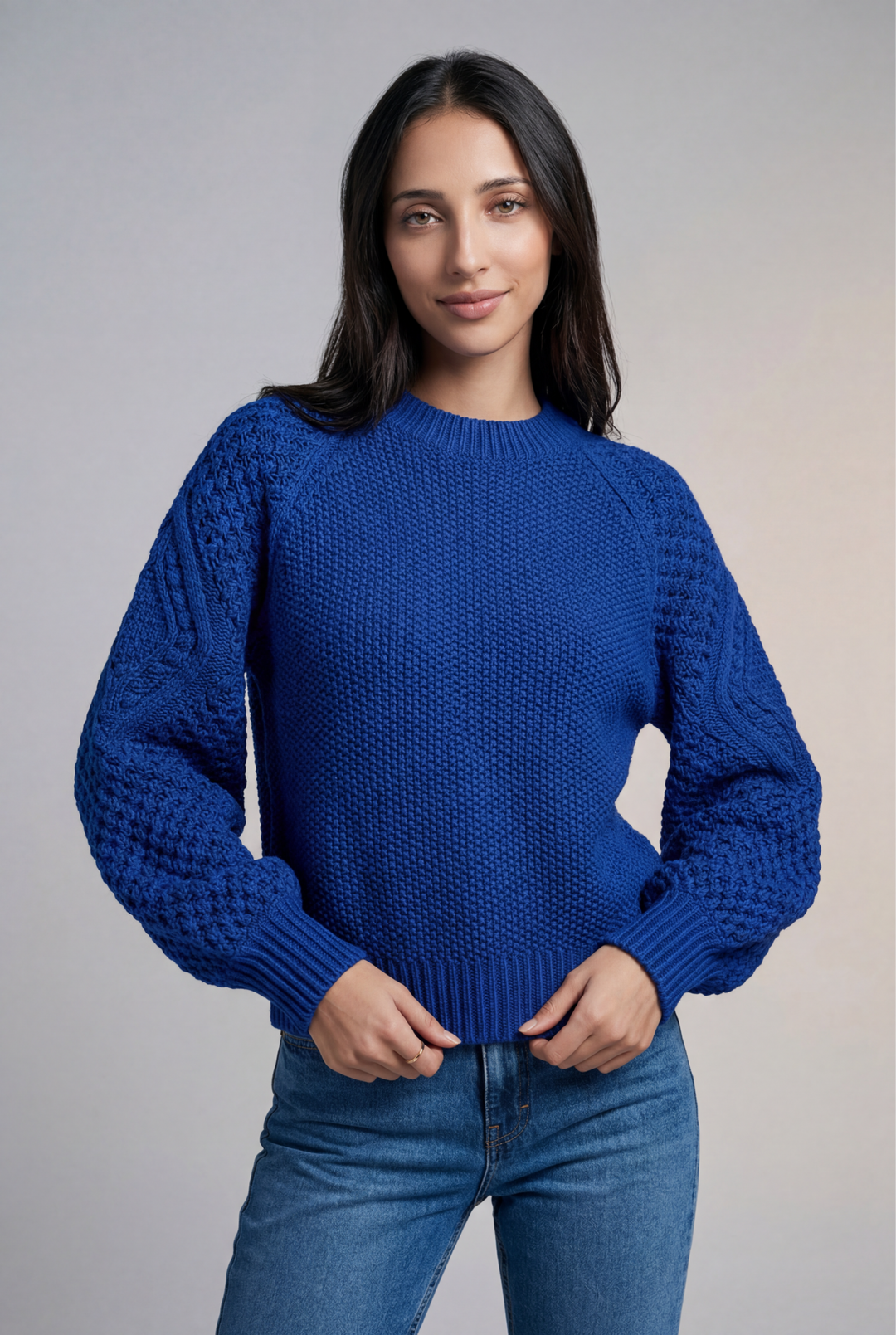 Elowen | Textured Knit Sweater