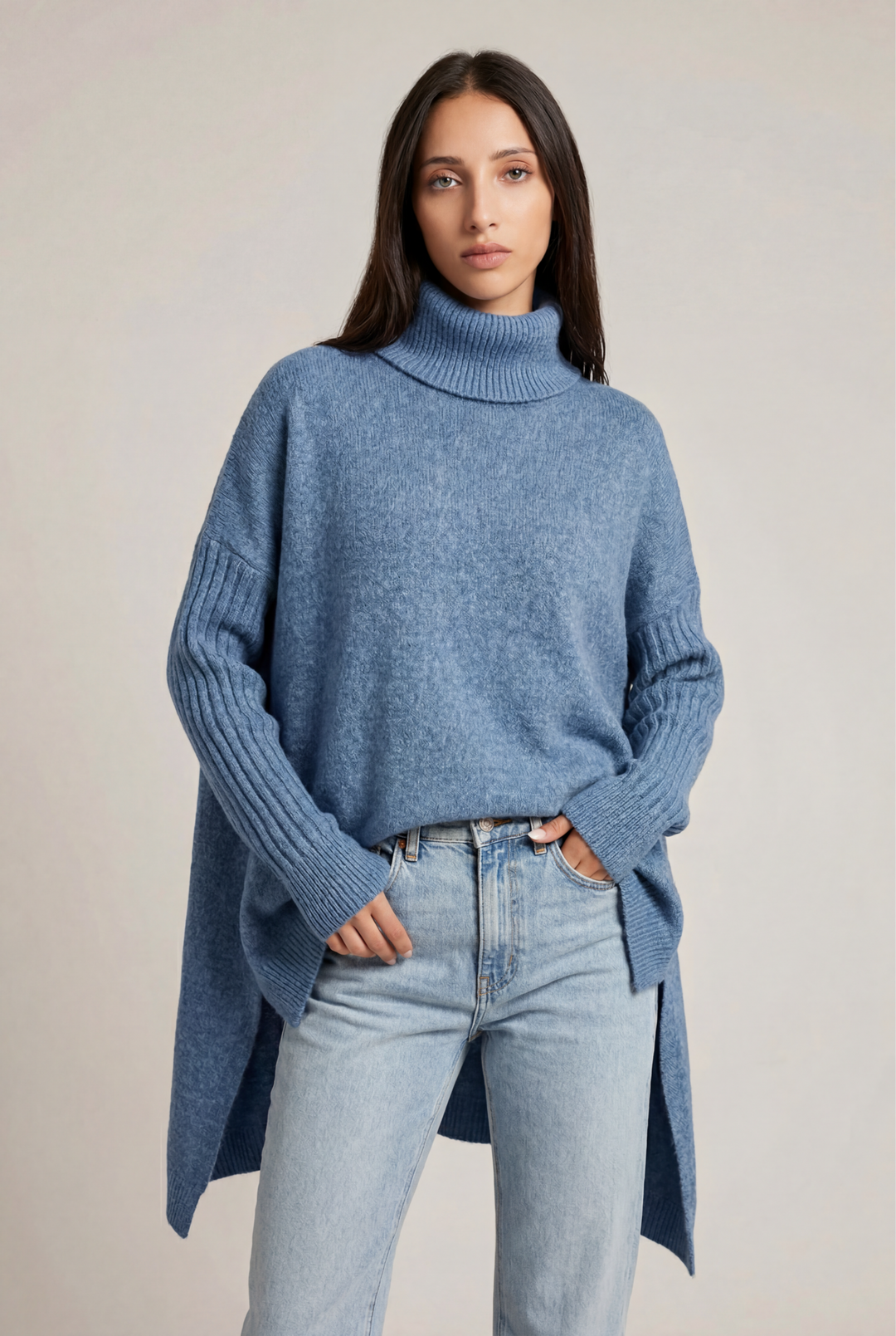 Arlena | Oversized Turtleneck