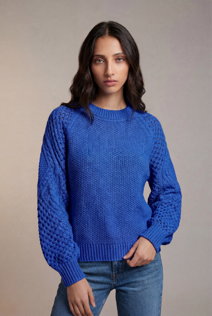 Elowen | Textured Knit Sweater
