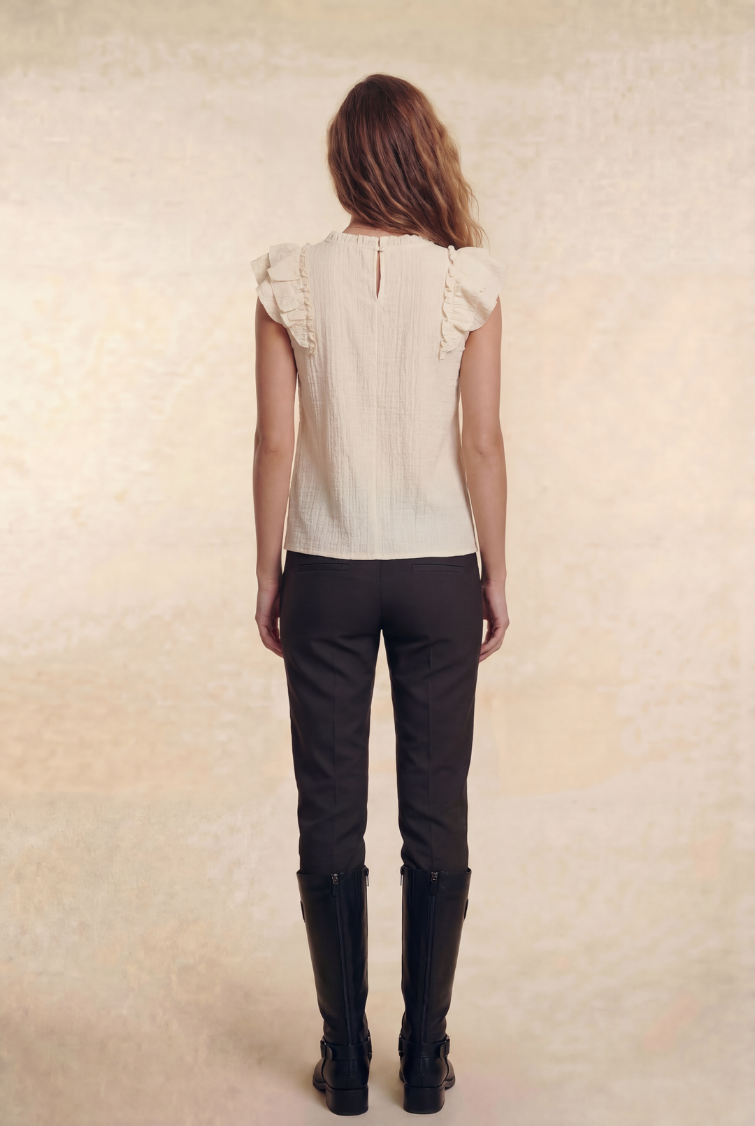 Zhavia | Classy Frill Summer Top