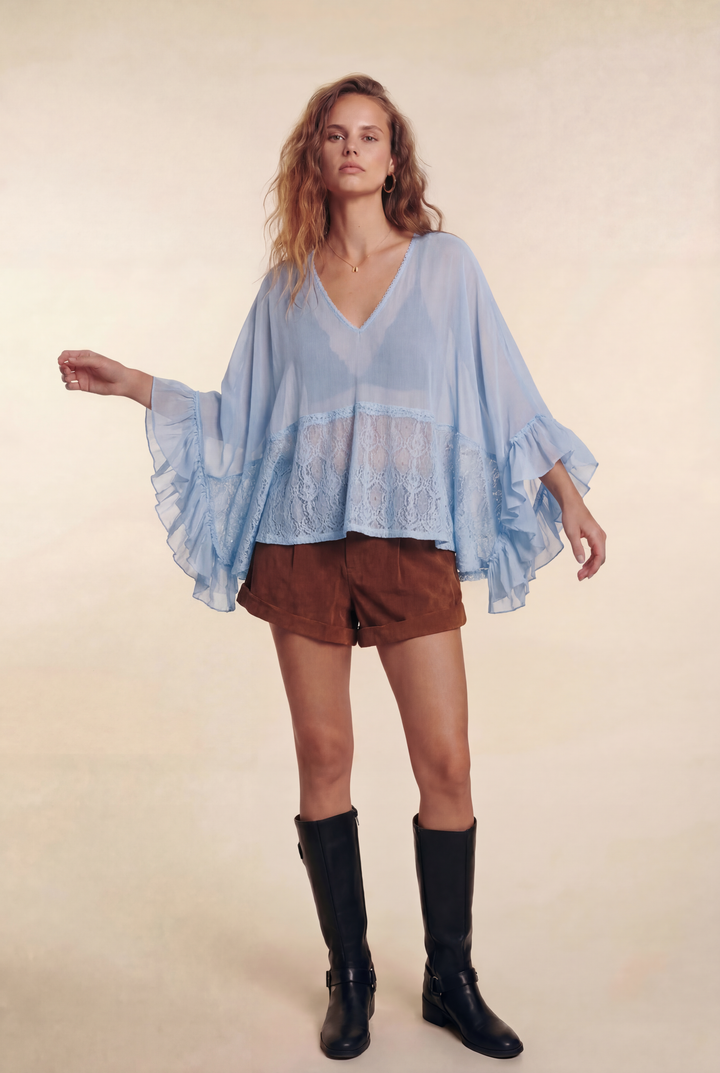Leona | Classy V-Neck Cover-Up