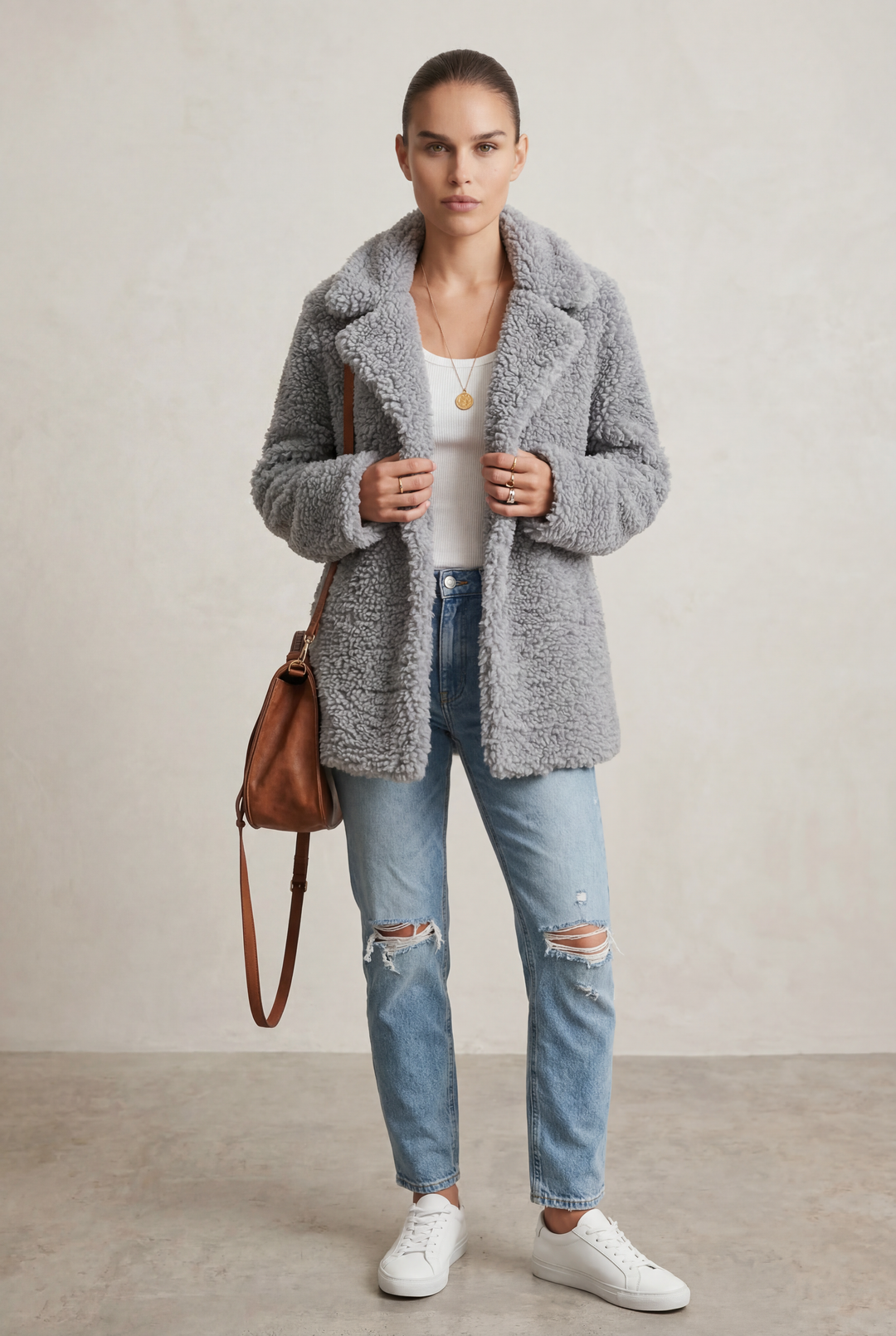 NORA | Teddy Knit Cardigan