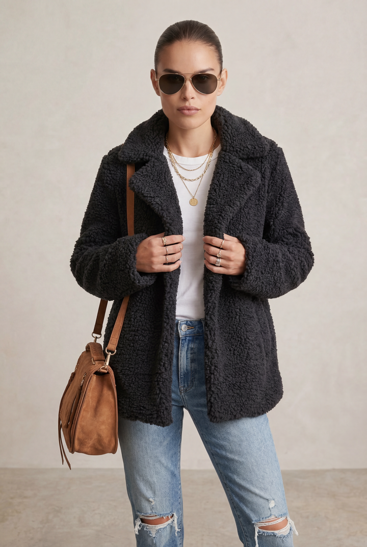NORA | Teddy Knit Cardigan