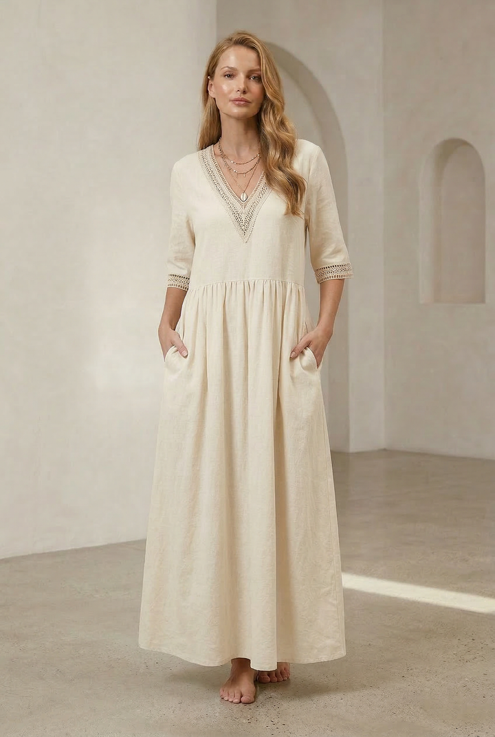 Elvira | Elegant Midi Dress