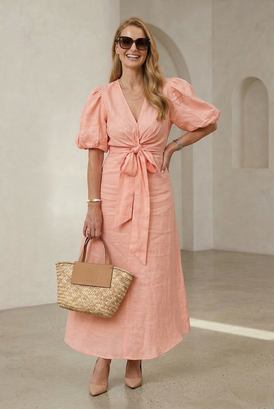 Amelie | Elegant Tie-Front