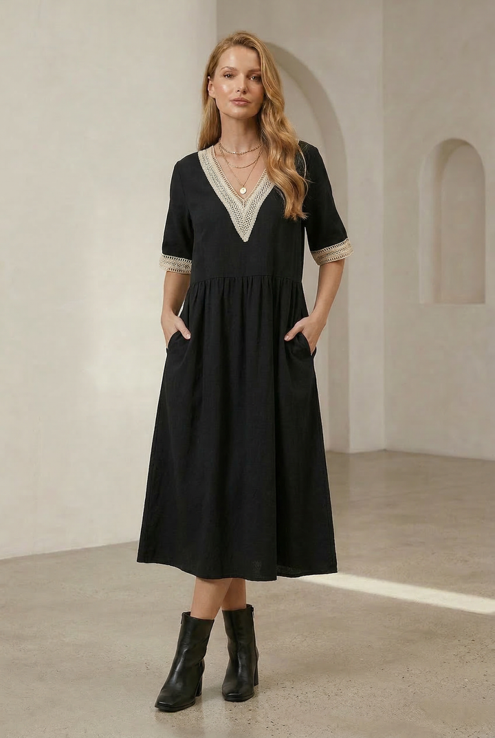 Elvira | Elegant Midi Dress
