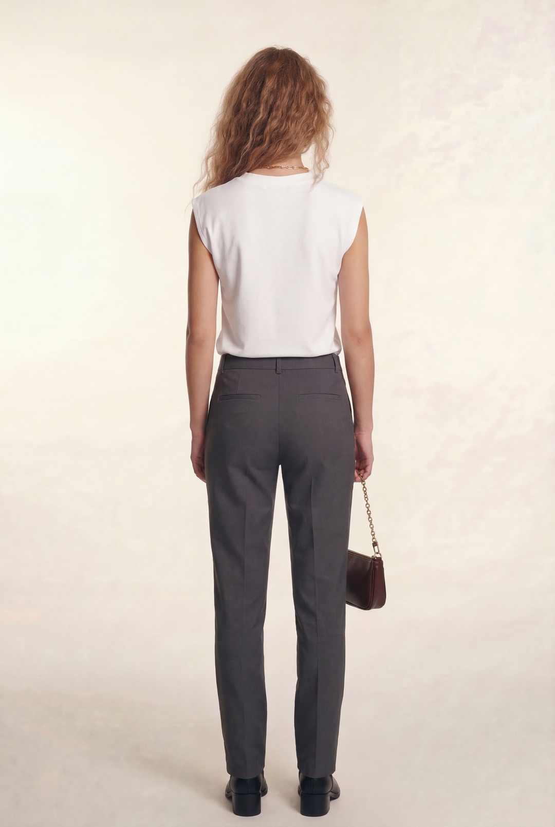 Maelyn | Sleek V-Neck Blouse