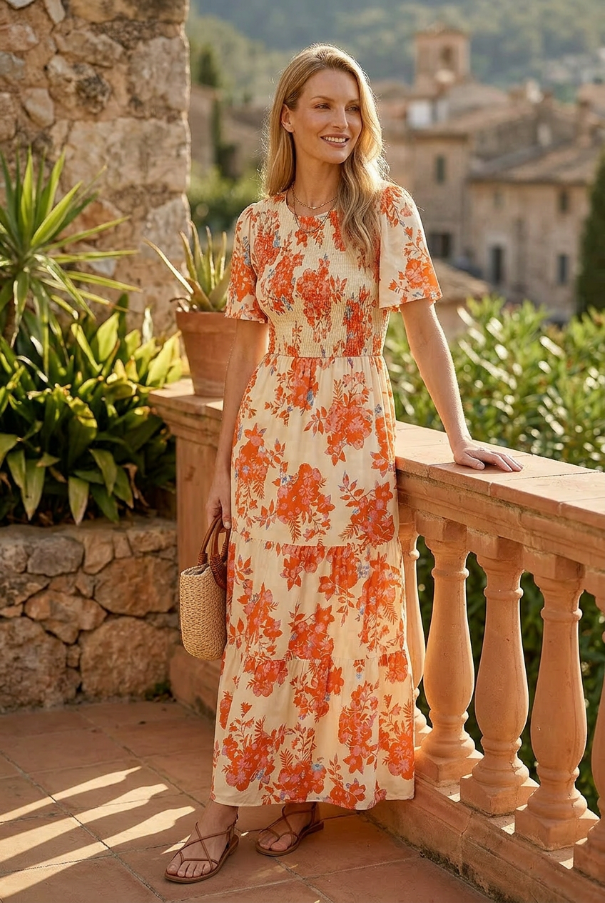 Solara | Boho Beach Dress