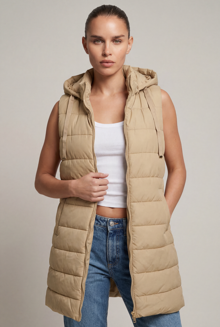 RAIN | Hood Long Puffer