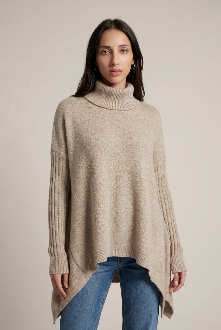 Arlena | Oversized Turtleneck