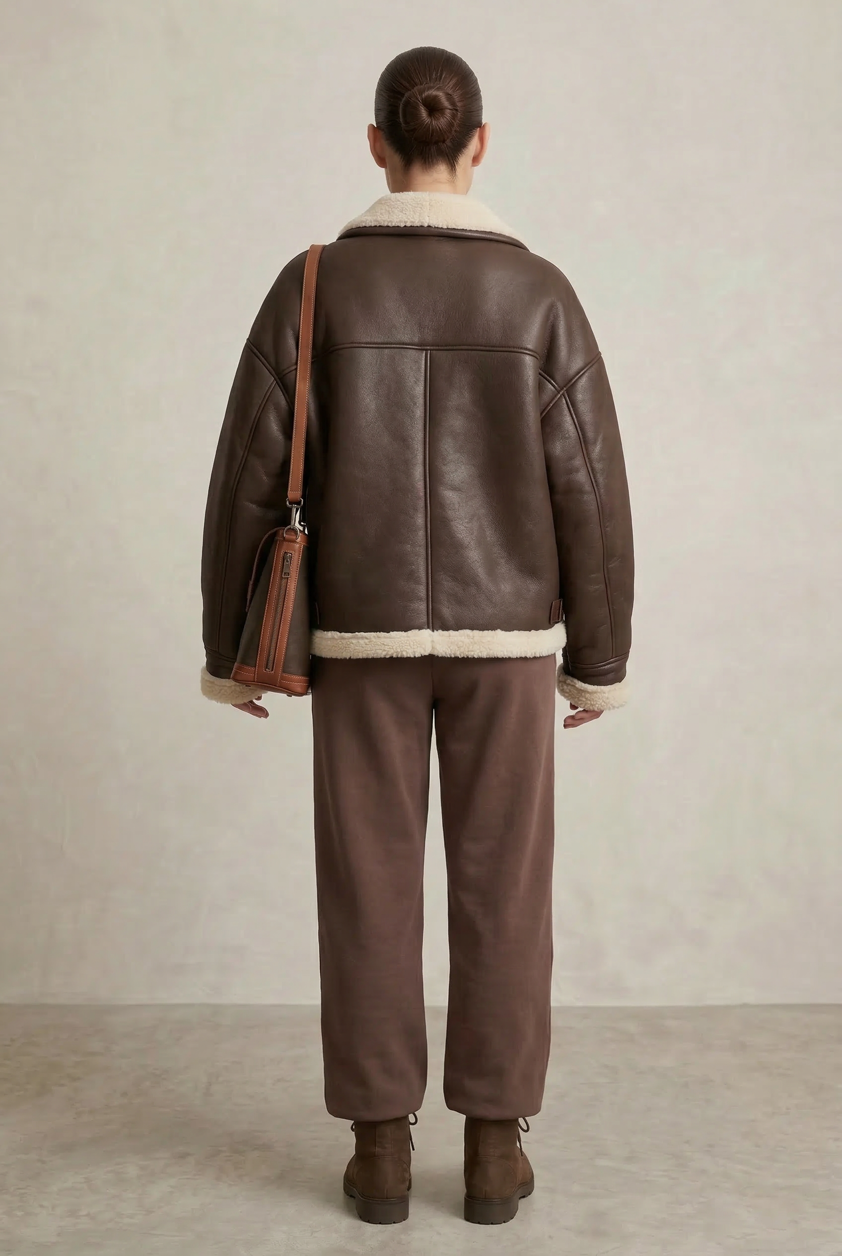 ARIA | Oversized Shearling Jacket