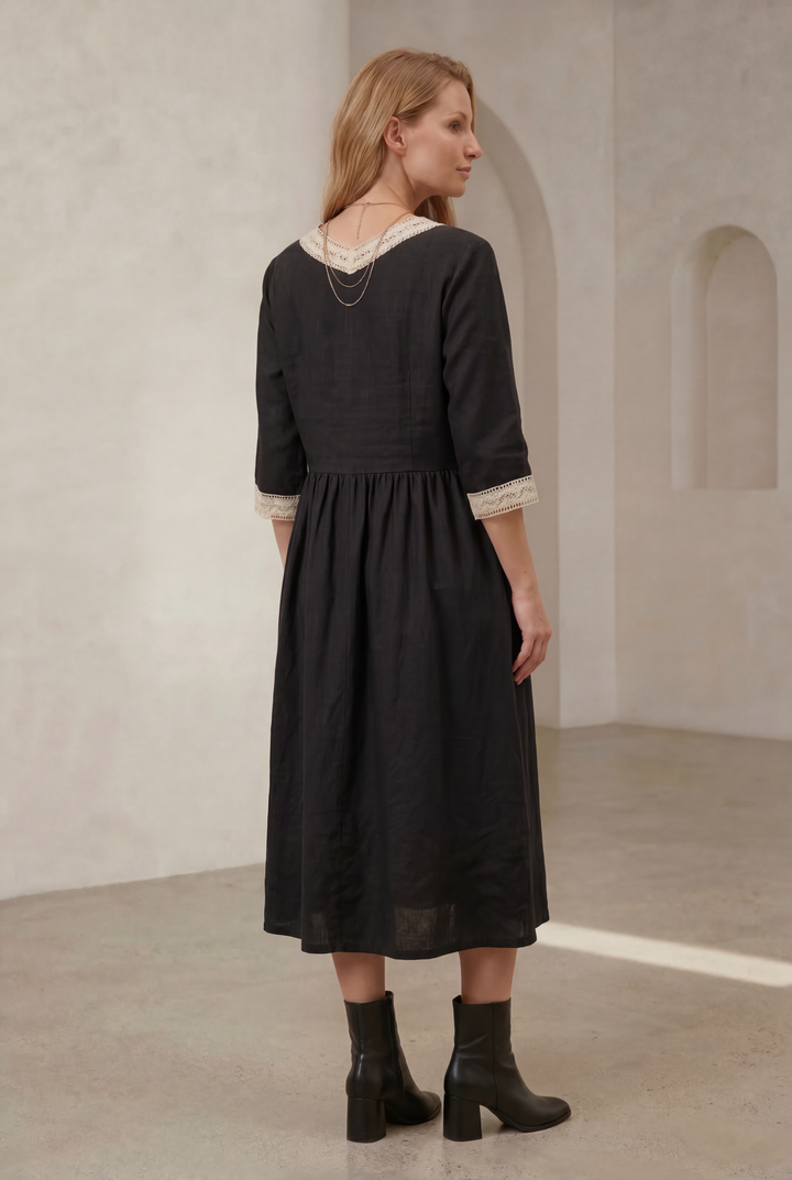 Elvira | Elegant Midi Dress