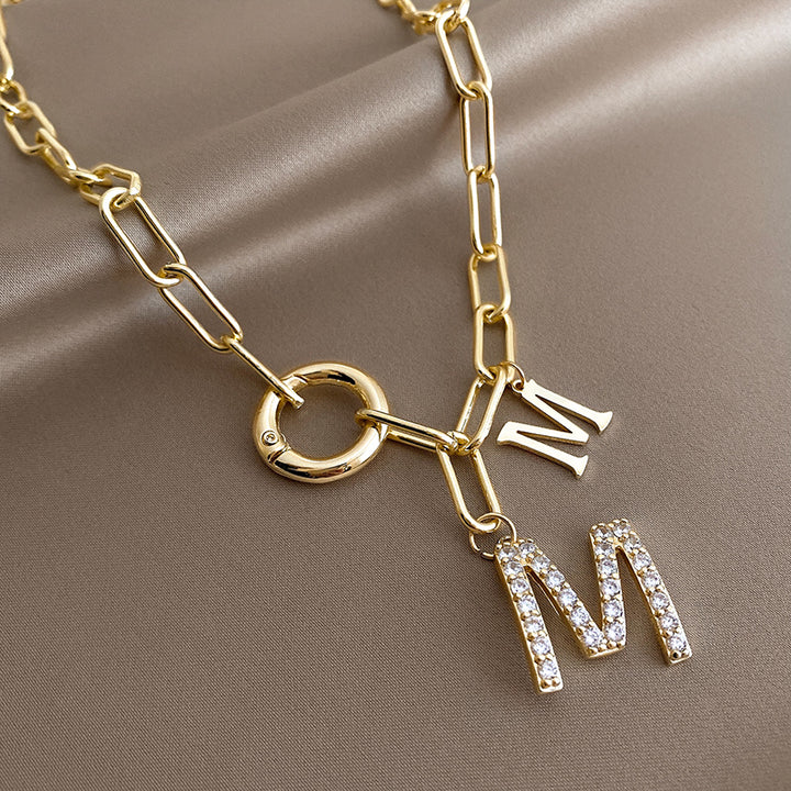 M Letter Pendant