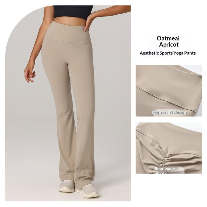 Butt-lifting Fitness Flared Yoga Running And Pilates Pants