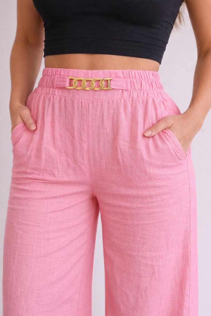 EMILY™ Linen Wide-Leg Pants
