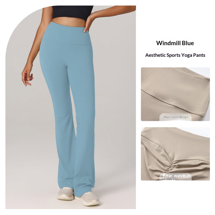 Butt-lifting Fitness Flared Yoga Running And Pilates Pants