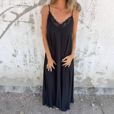 Showcain | Spaghetti Strap Maxi Dress