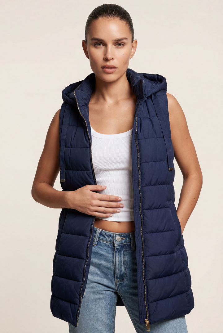 RAIN | Hood Long Puffer