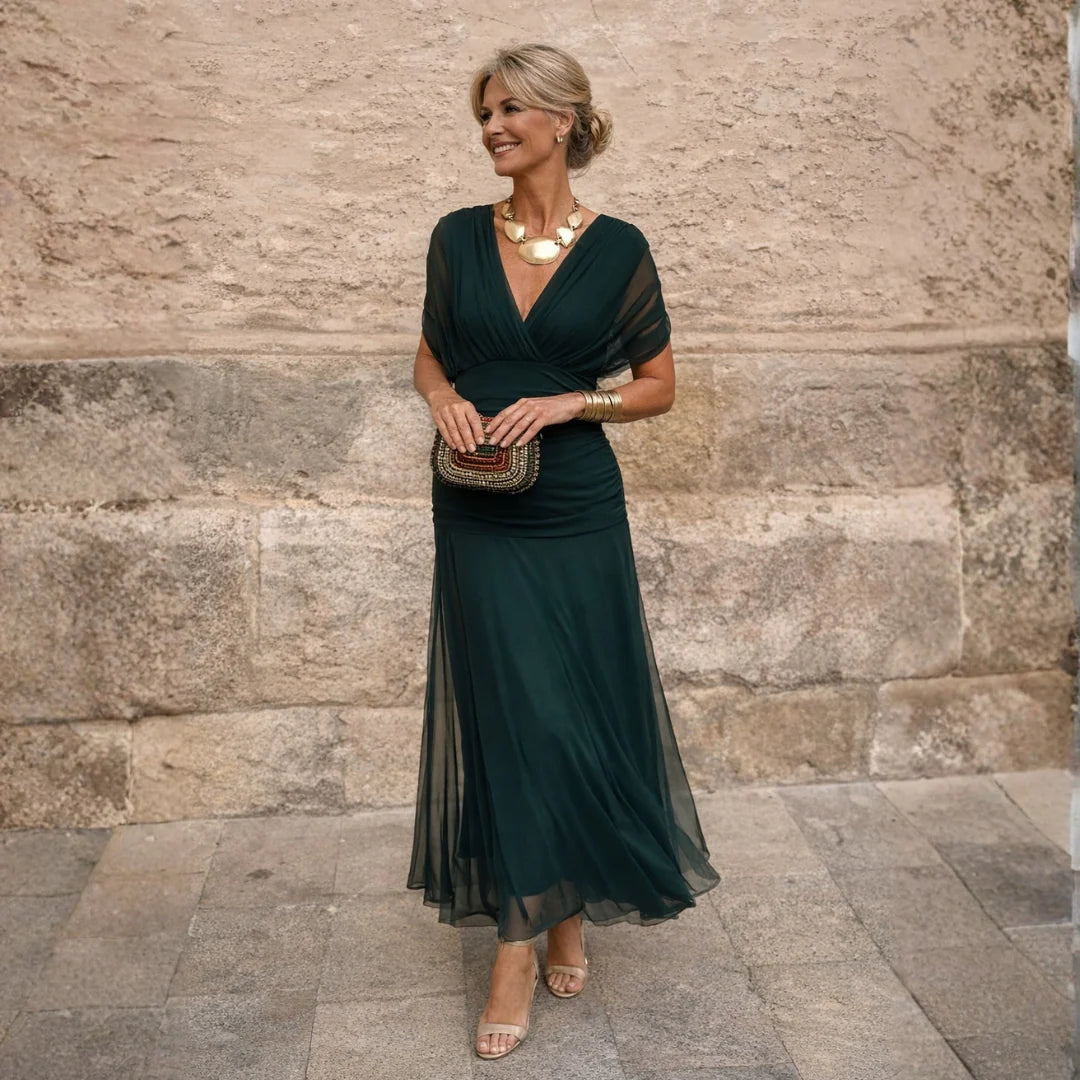 Mikaela Off-Shoulder Maxi Dress