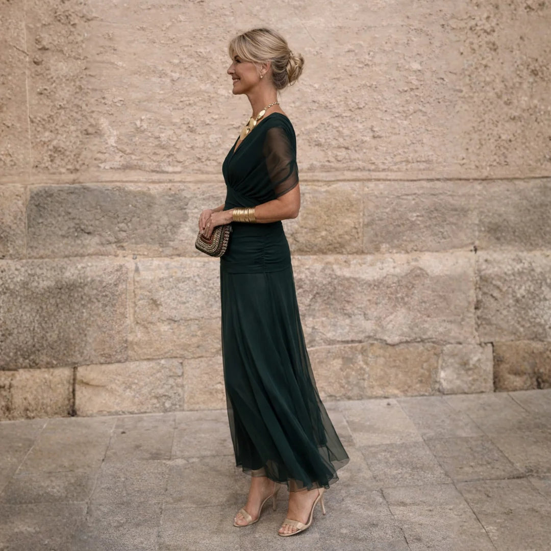 Mikaela Off-Shoulder Maxi Dress
